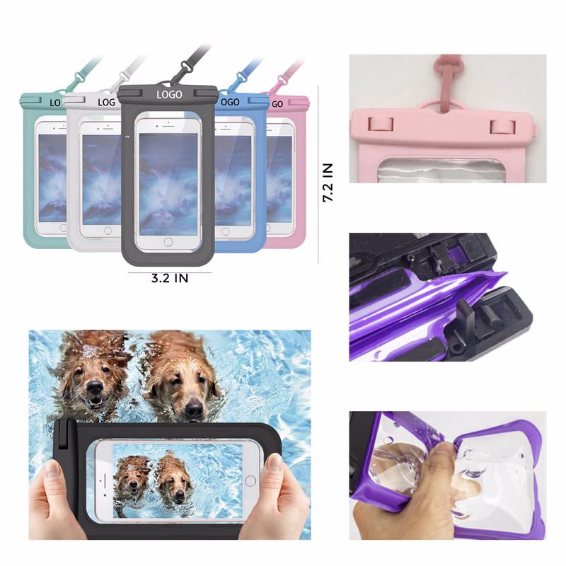MOQ 10 PCS Mobile Phone Waterproof Bag