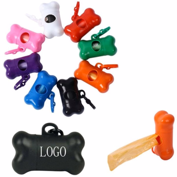 Bone Shaped Plastic Pet Bag Dispenser