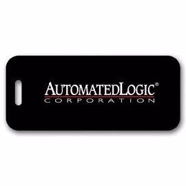 Full Color Write On Tag w/ Flexible Plastic Loop Strap (Rectangle 1.5"x3.5")