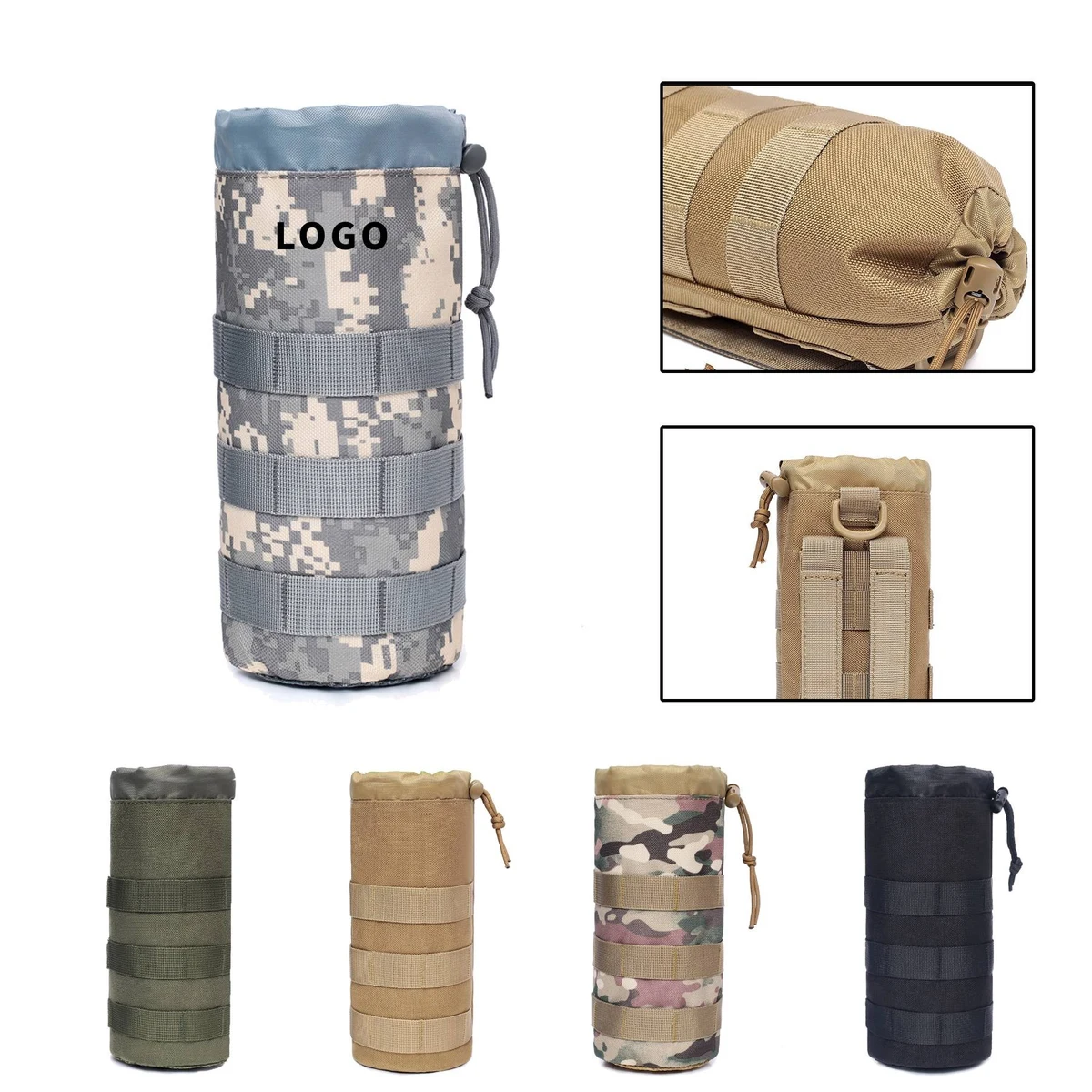 Camouflage Tactical Portable Cup Holder 1