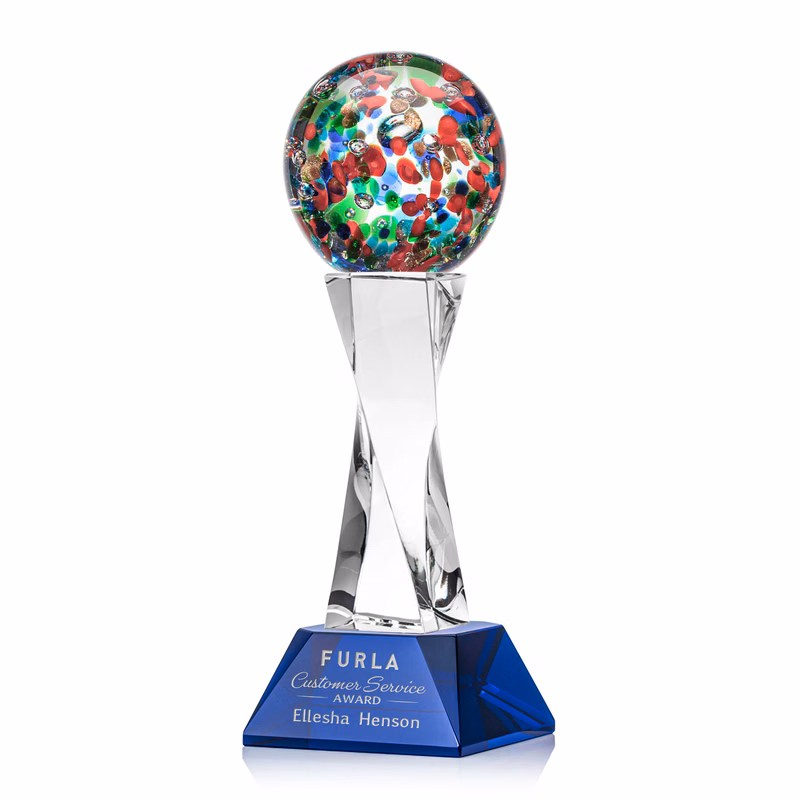 Fantasia Award on Langport Base - Blue
