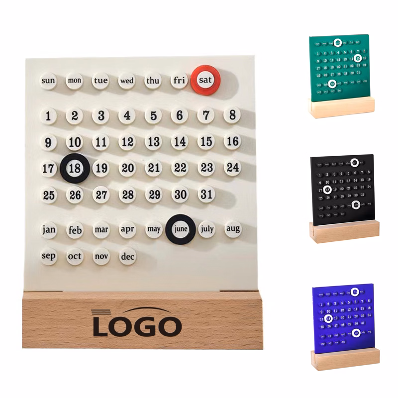 Perpetual Desk Calendar DIY