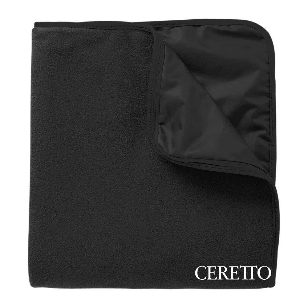 Port Authority Fleece & Poly Travel Blanket 1