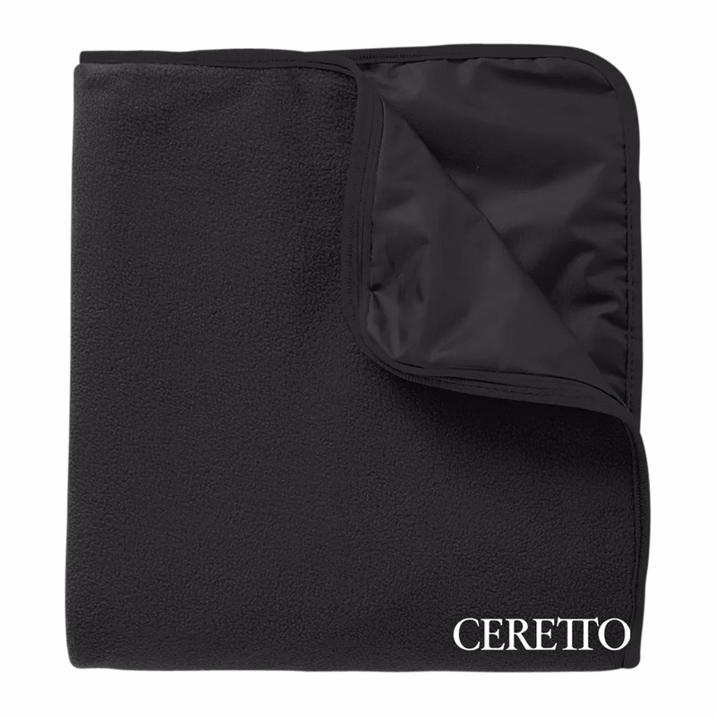 Port Authority Fleece & Poly Travel Blanket
