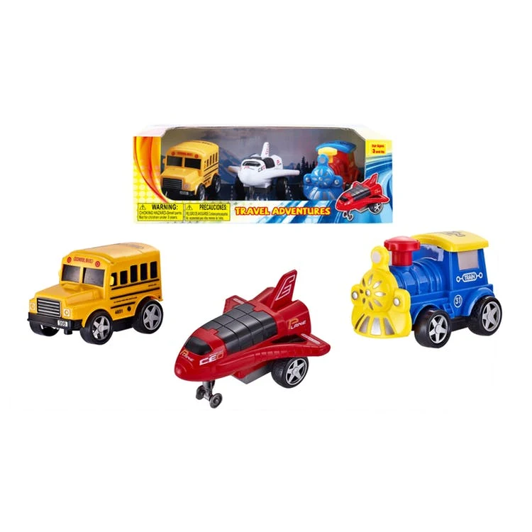 Toy Vehicle Sets - Friction Powered Ages 3 Years + 1