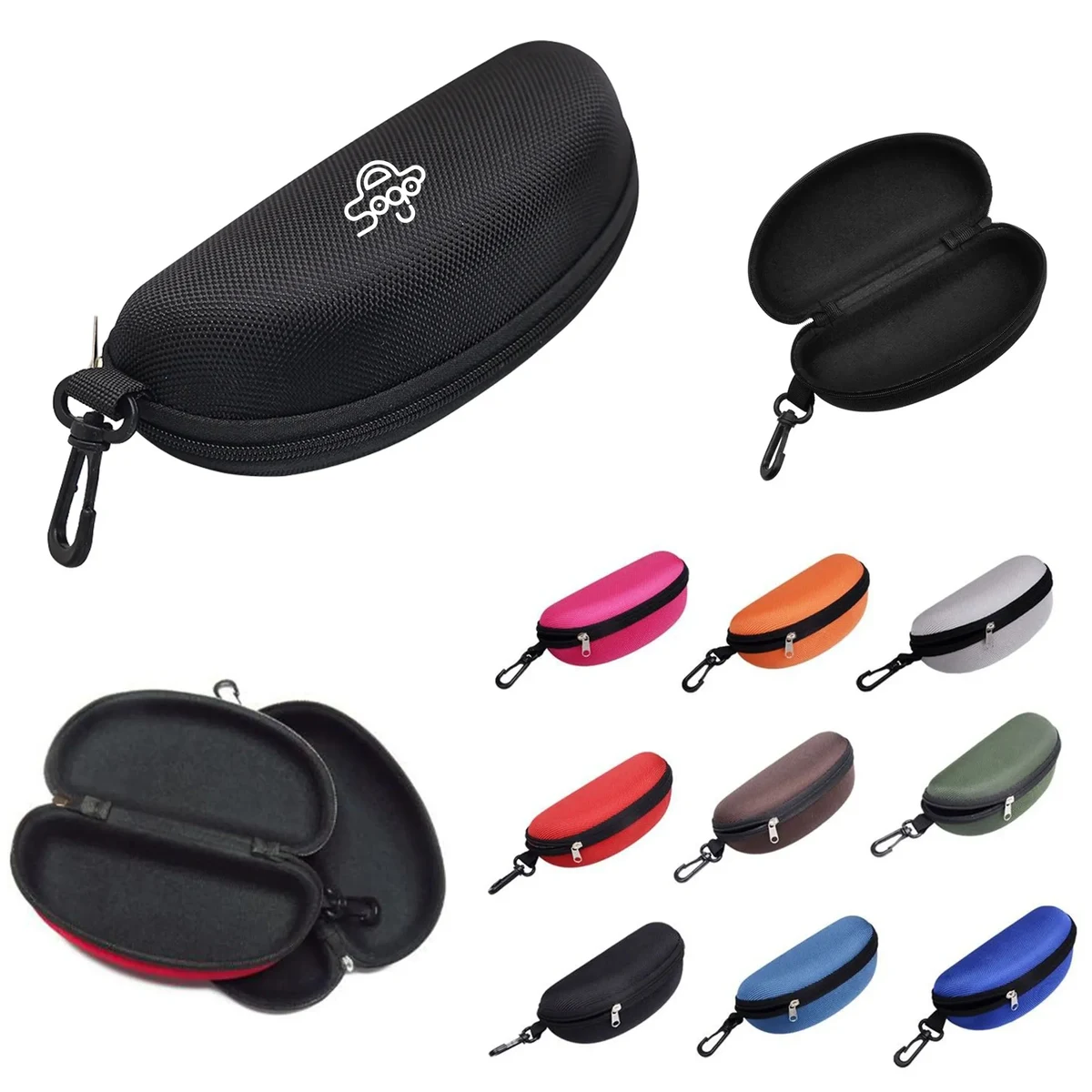 Portable Zipper Eyeglasses Case MOQ 50 1