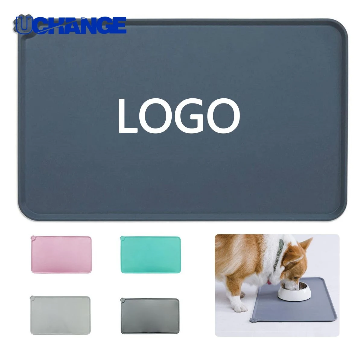 Waterproof Silicone Pet Feeding Mat for Home Use 1