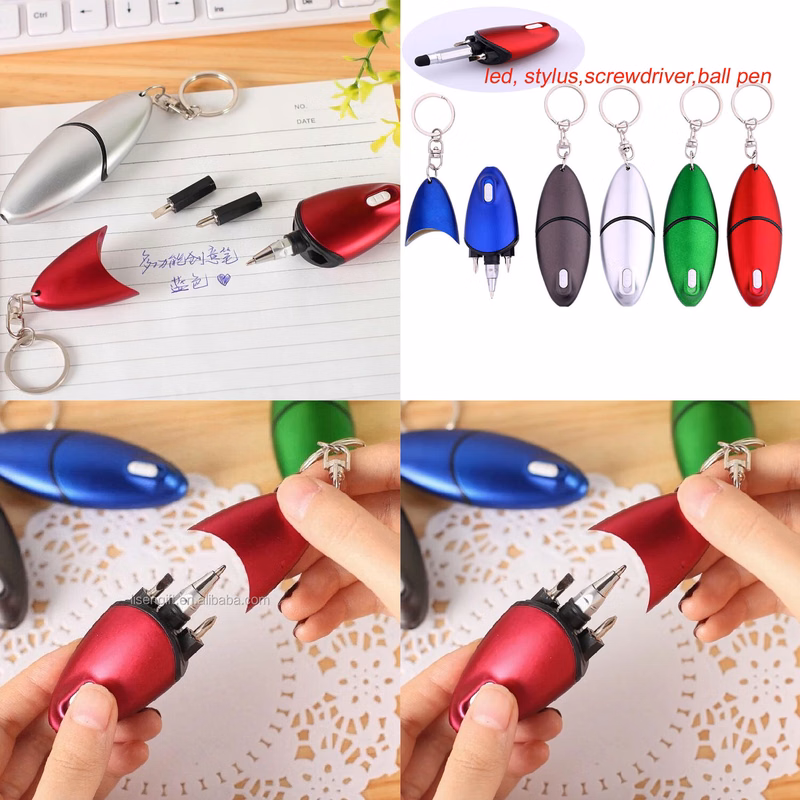 5 in 1 Multi-functional Ballpoint Pen