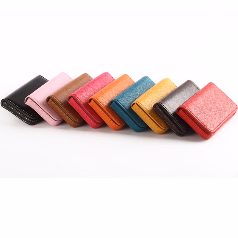 PU Leather Business Card Box