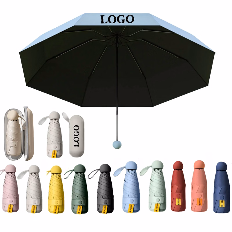 Pocket capsule umbrella