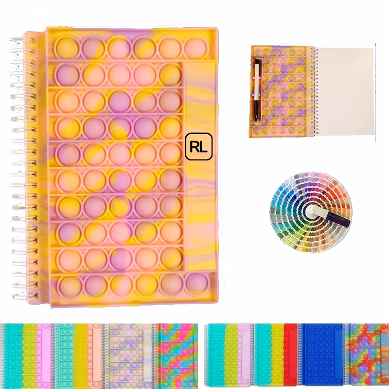 A5 Stress Reliever Fidget Notebook