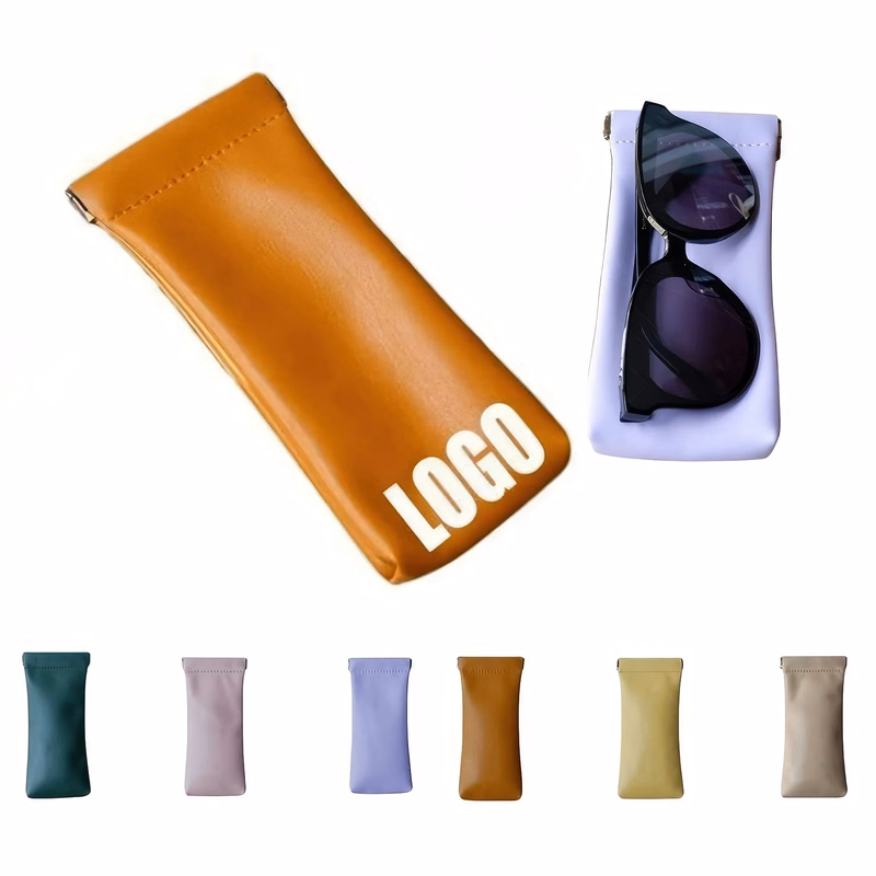 PU Leather Glasses Organizer Bag & Cable Pouch Case