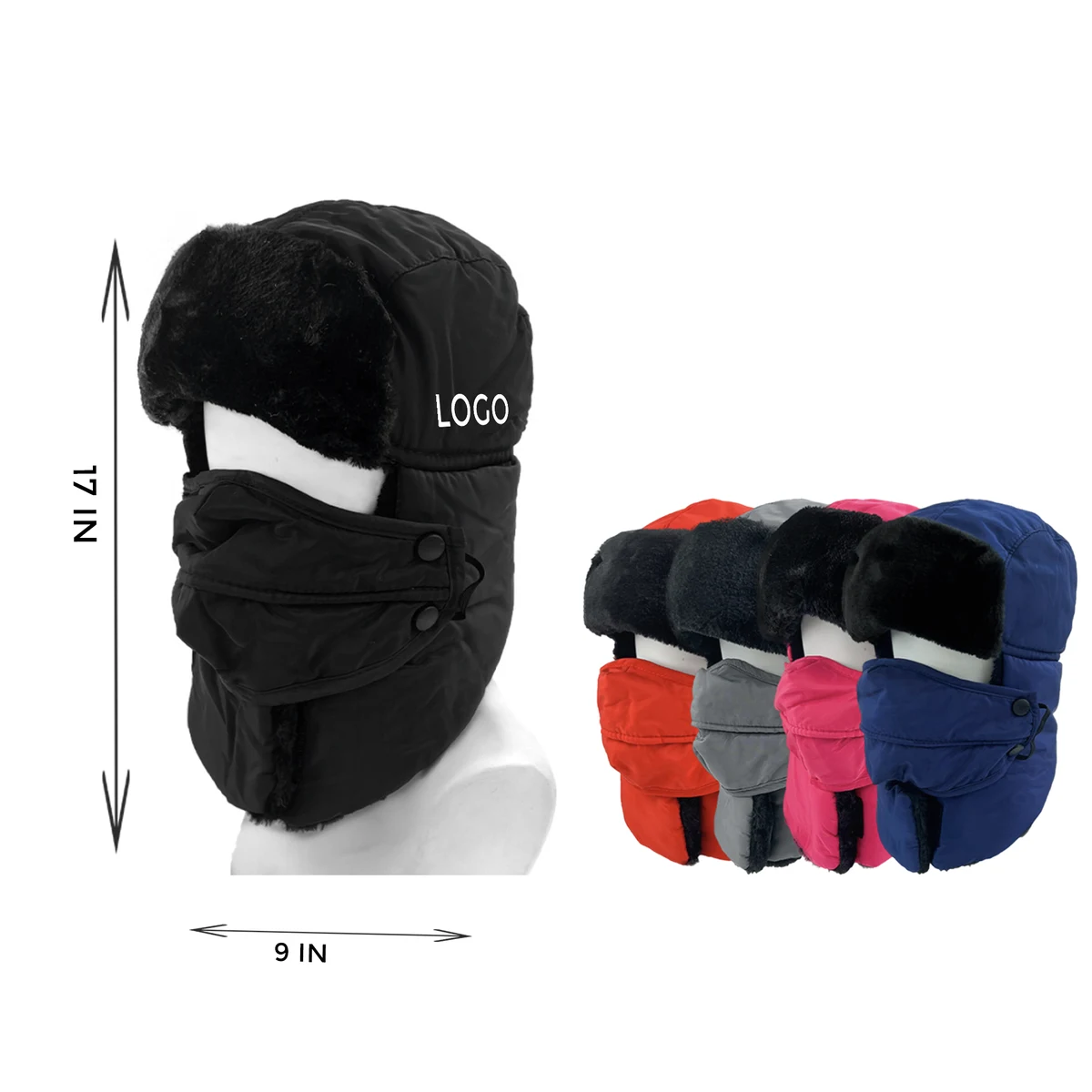 MOQ 10 PCS Thickened And Warm Cycling Cap 1