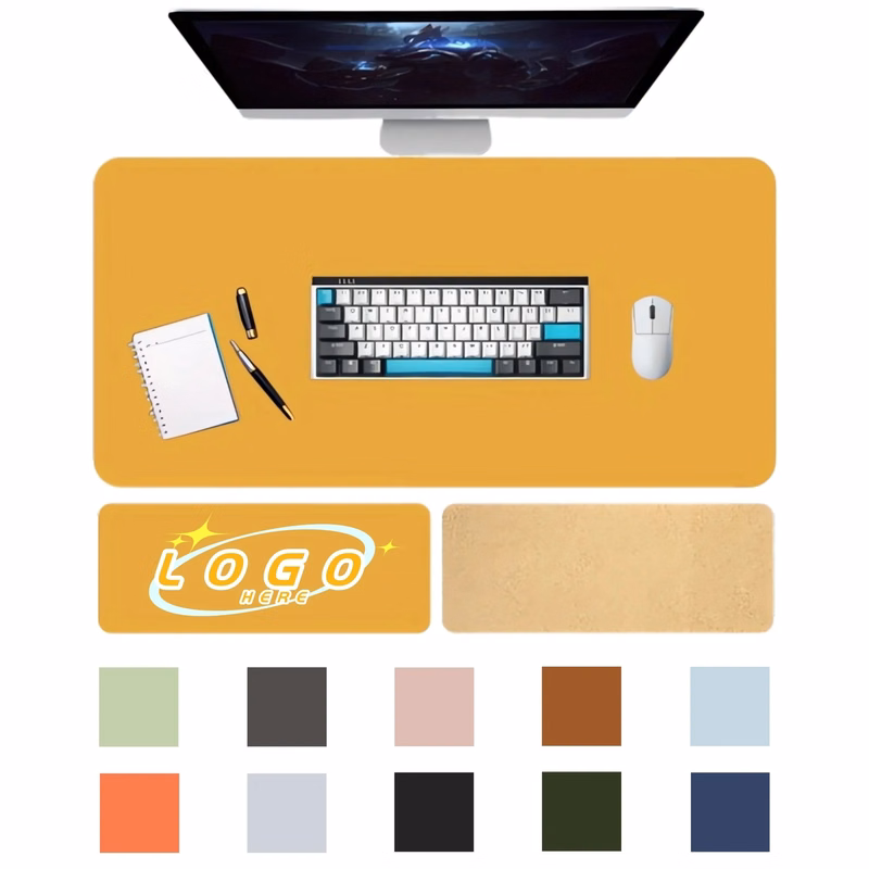 31.5"x15.8" Full Large Color Mouse Pad Double Side PU Cork