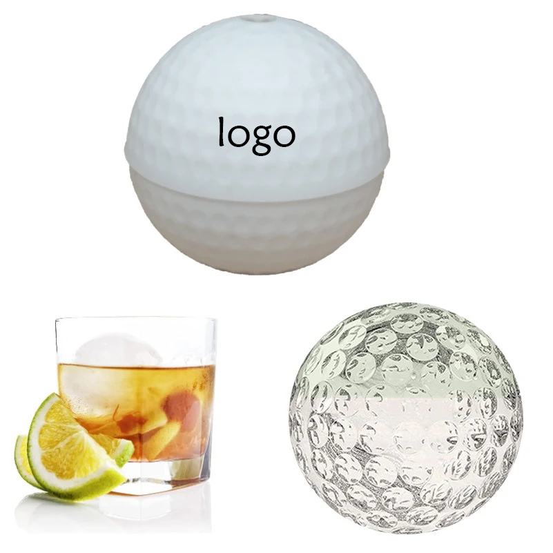 Golf Ball Shape Silicone Hockey Puck Mold 1