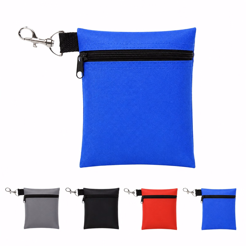 Nylon Waist Pouch For Golf Balls Tees