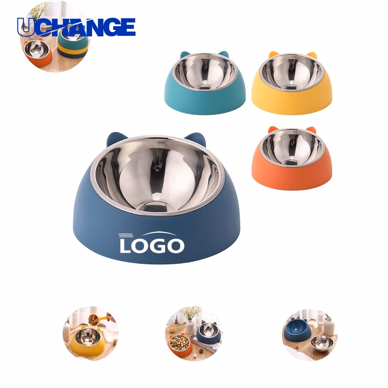 Pet Food Scoop with Neck Protection Bowl