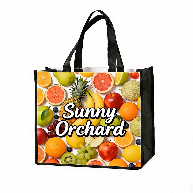 Lamination Non-Woven Grocery Tote Bag