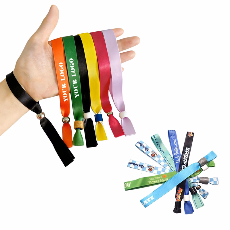 Skin Friendly Adjustable Durable Event Wristbands