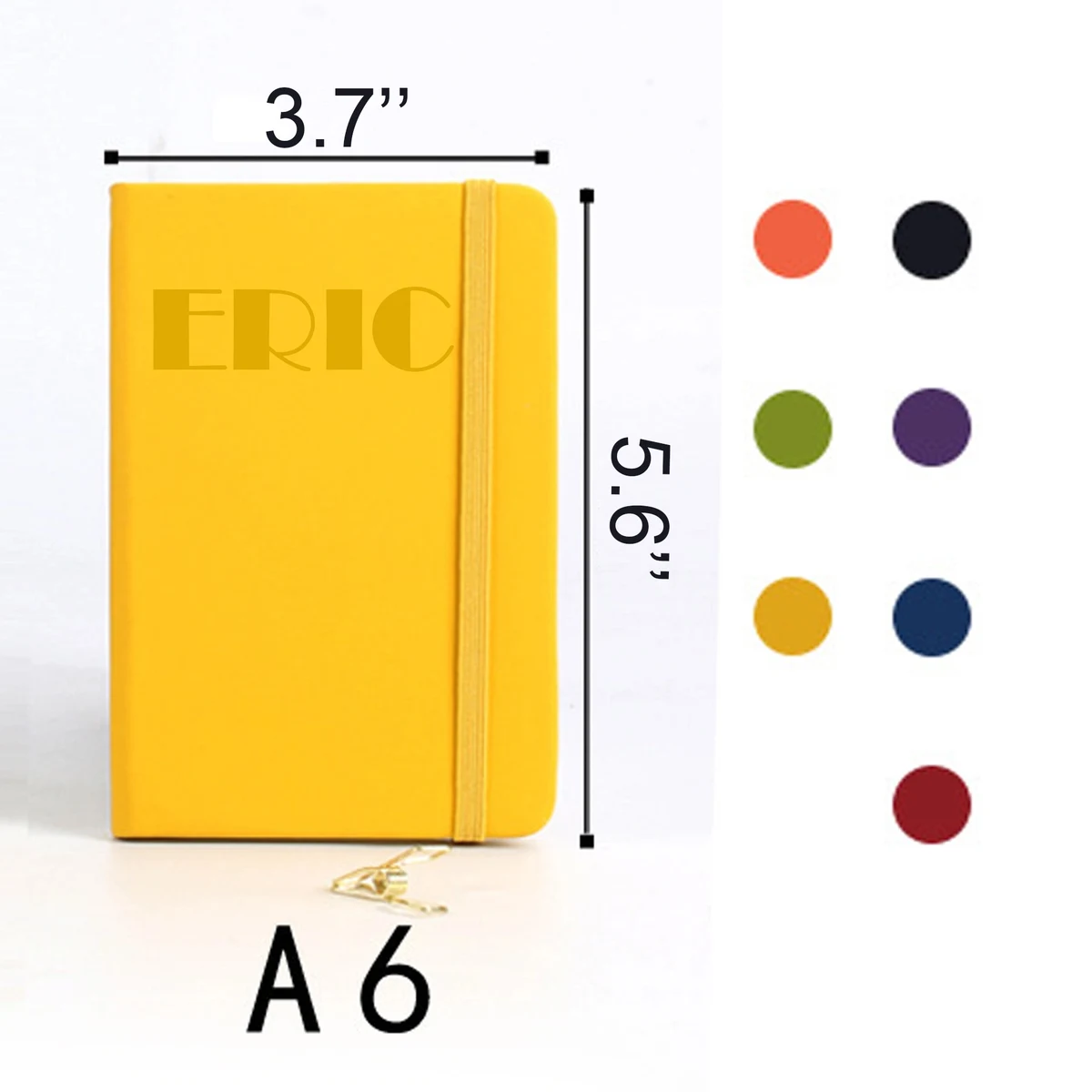 A6 Hard Cover Notebook 1