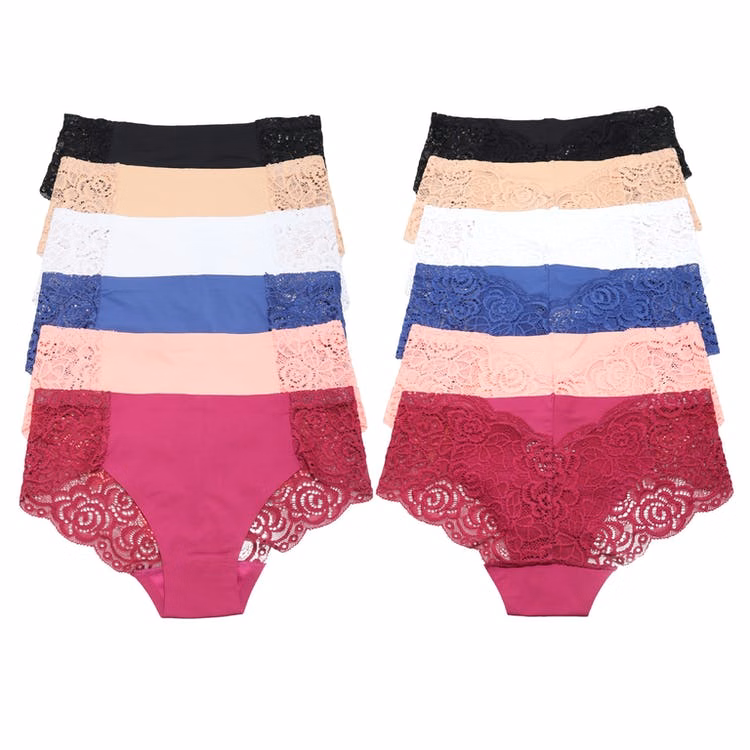 Juniors' Lace Hip Hugger Panties - Assorted
