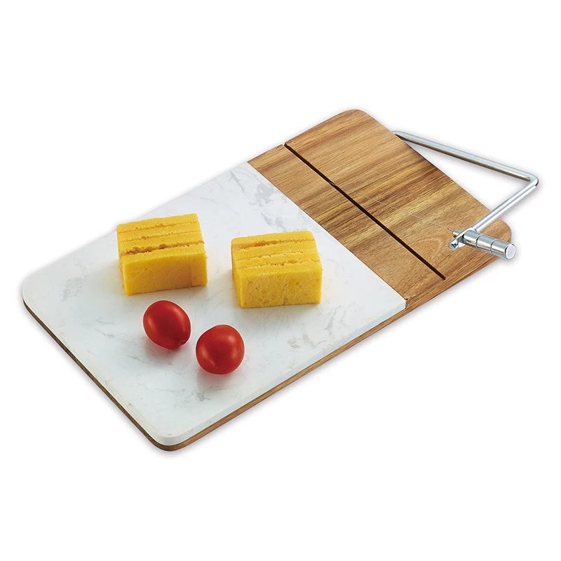 Marble Wood Cheese Bread Cutting Board 1