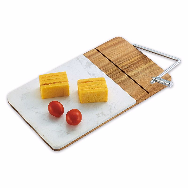 Marble Wood Cheese Bread Cutting Board