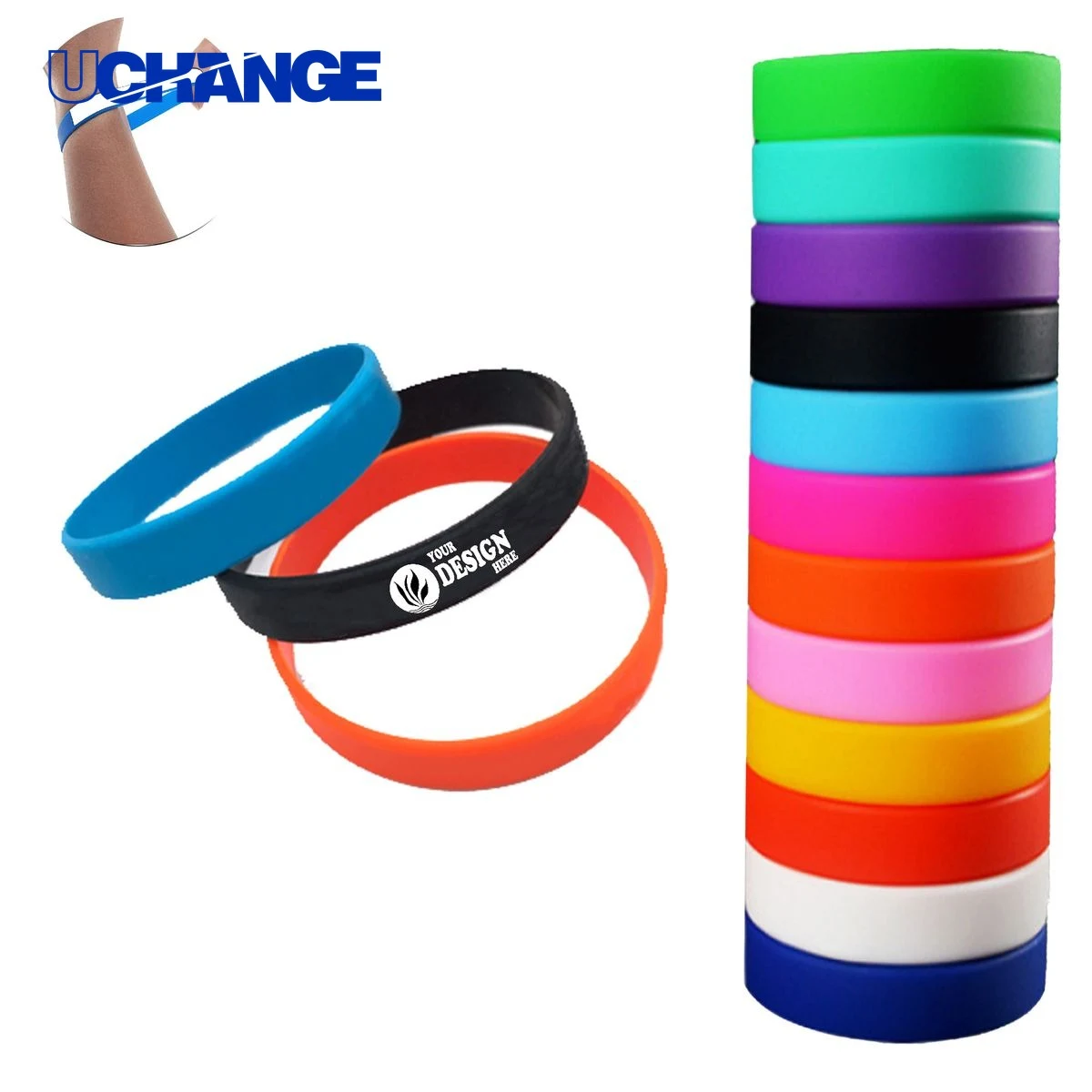 Printed Silicone Wristband 1