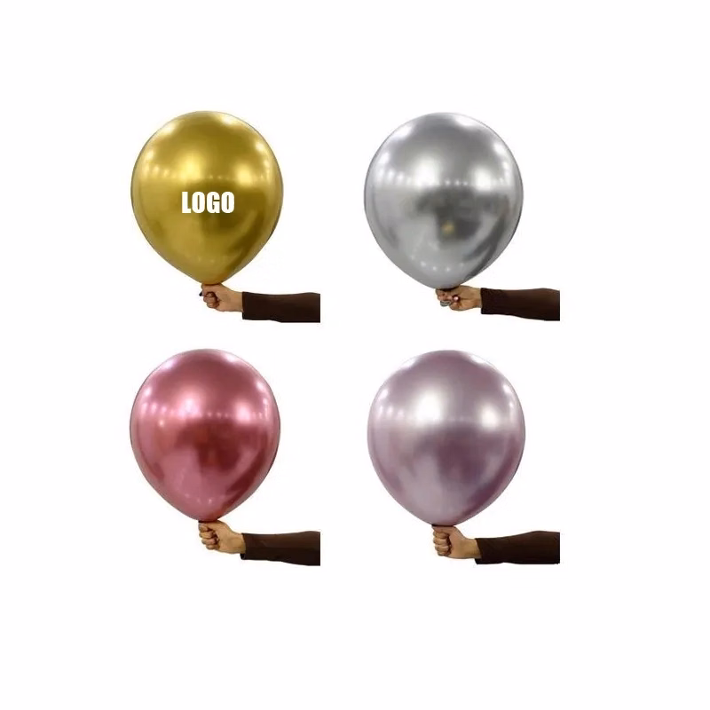 12" Metallic Latex Balloon