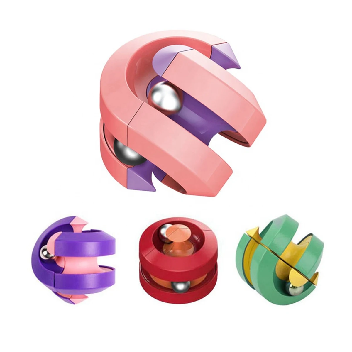 Fidget Pinball Gyro Cube Toy 1