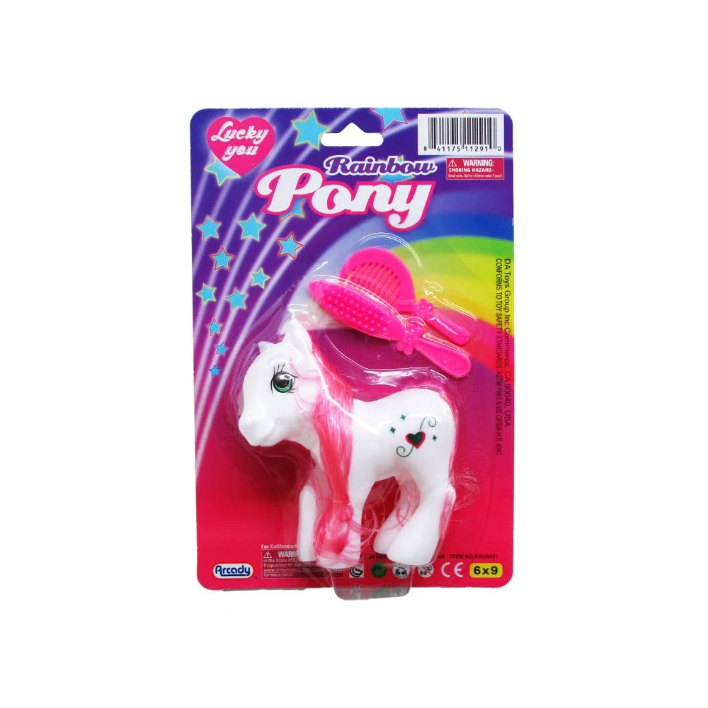Rainbow Pony with Accessories 1