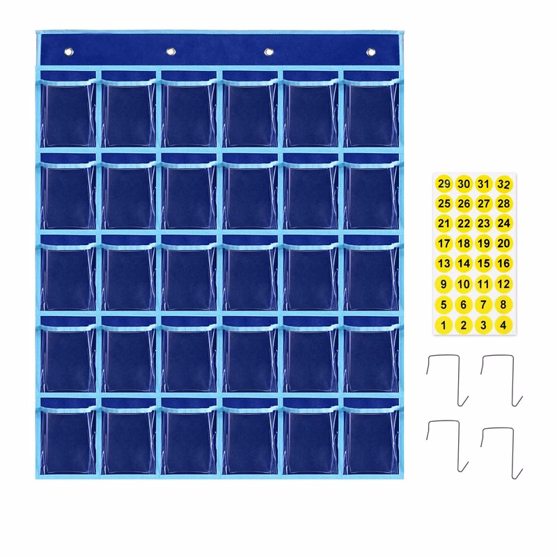 30 Pocket Classroom Charts