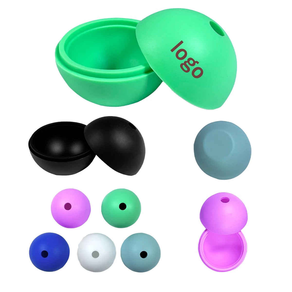 Round Household Ice Cube Tray 1