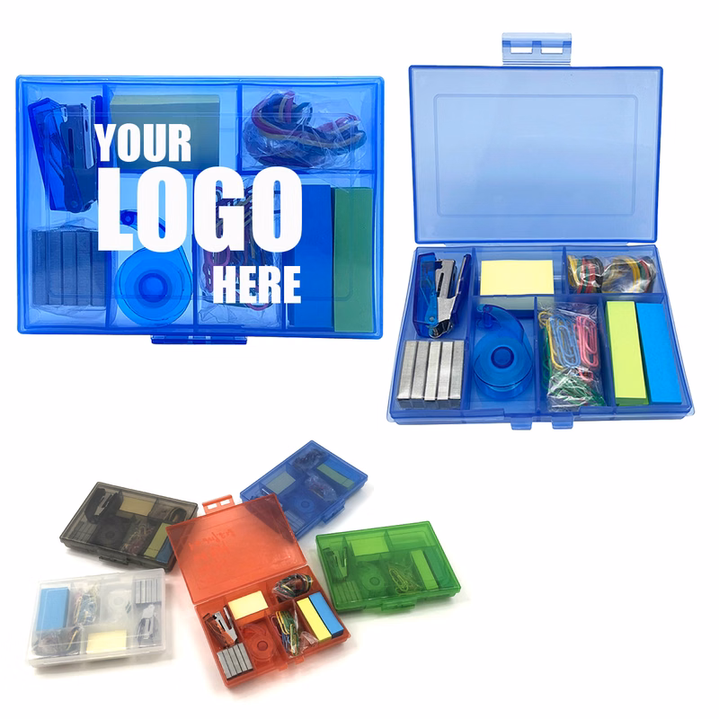 Office Supplies Kit with Box