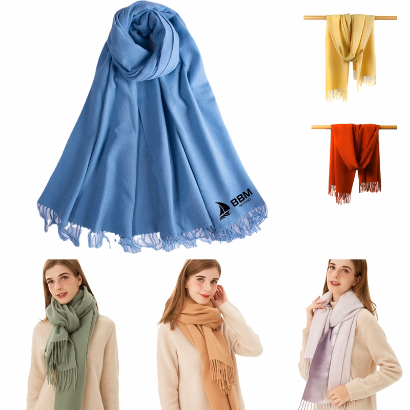 Winter Long Tassel Scarf