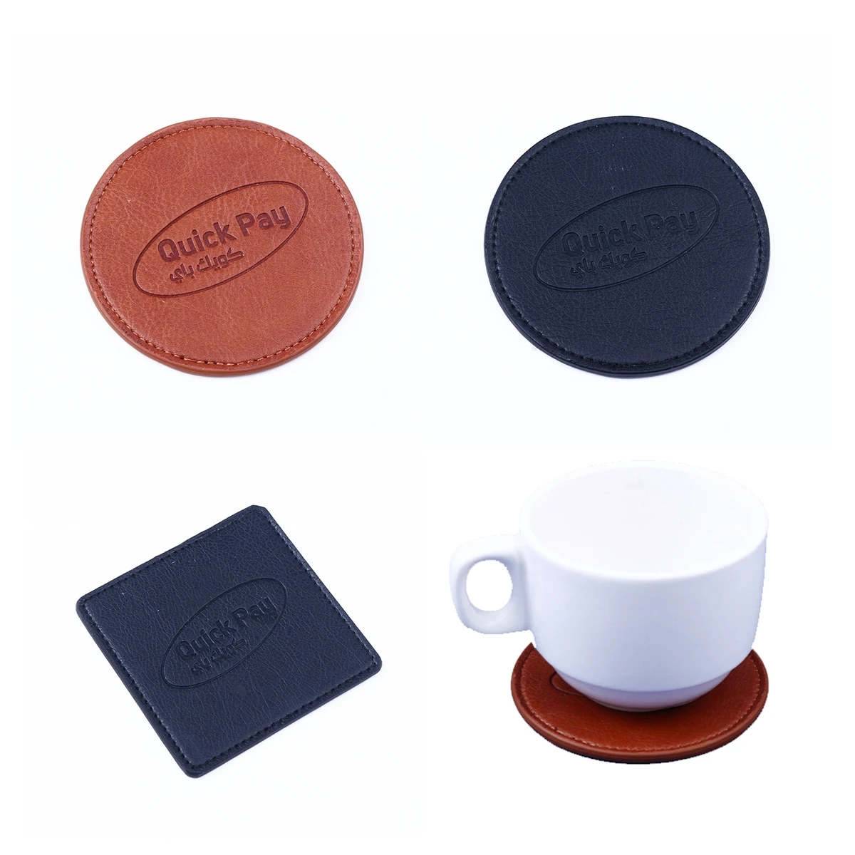 Eco-Friendly Pu Non-Slip Coaster 1