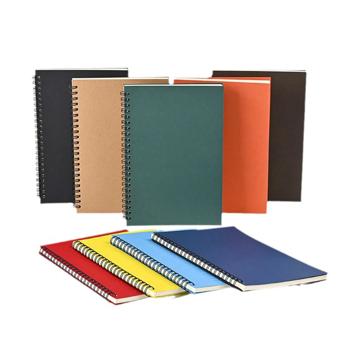 A5 Eco Paper Cover Spiral Notebook 1