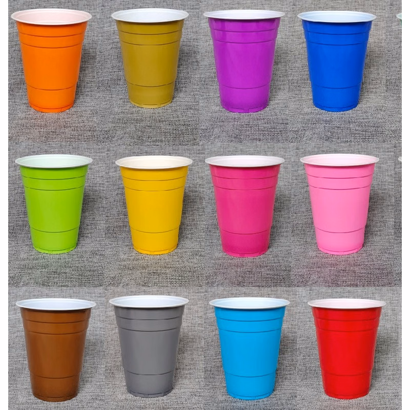 16 oz Disposable Plastic Cups for BeerPong