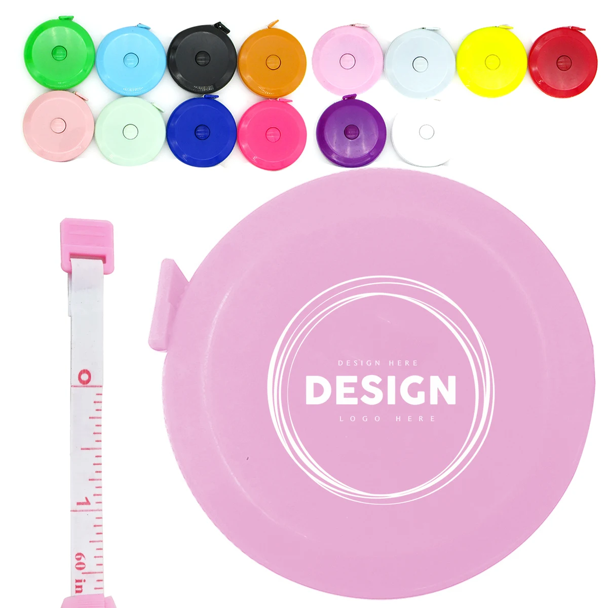 Retractable 5 ft. Circular Tape Measure 1