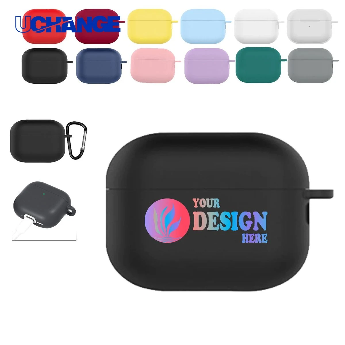 Silicone Earbud Protective Cover Case 1