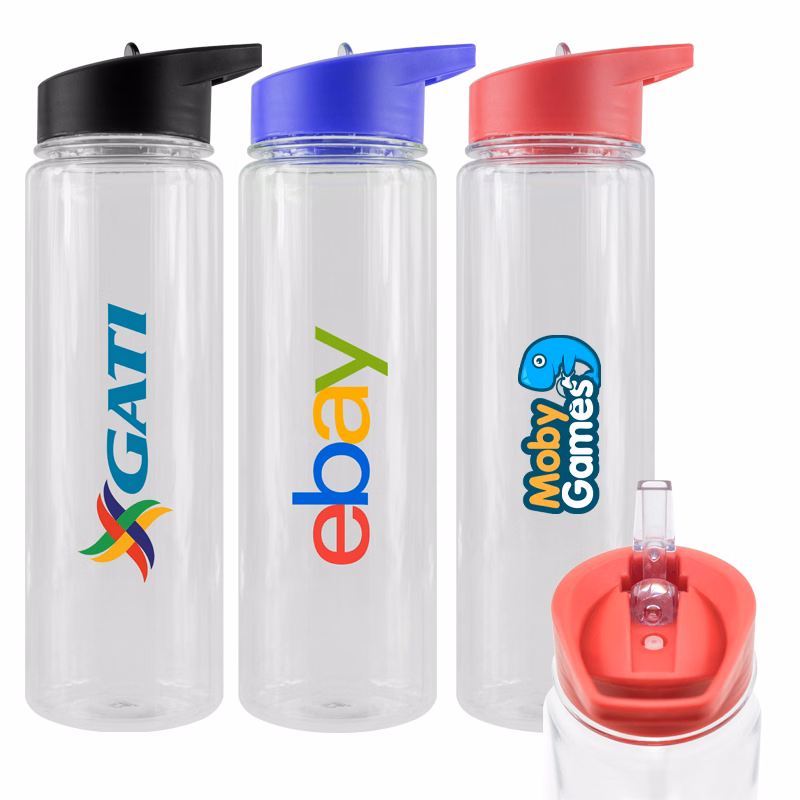 24 Oz. Newport Sports Bottle (Red)