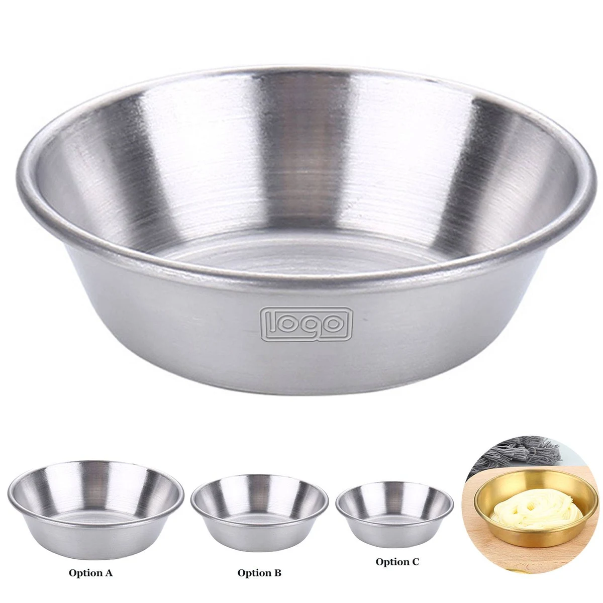 Stainless Steel Dipping Sauce Dish for Hot Pot & Western Din 1