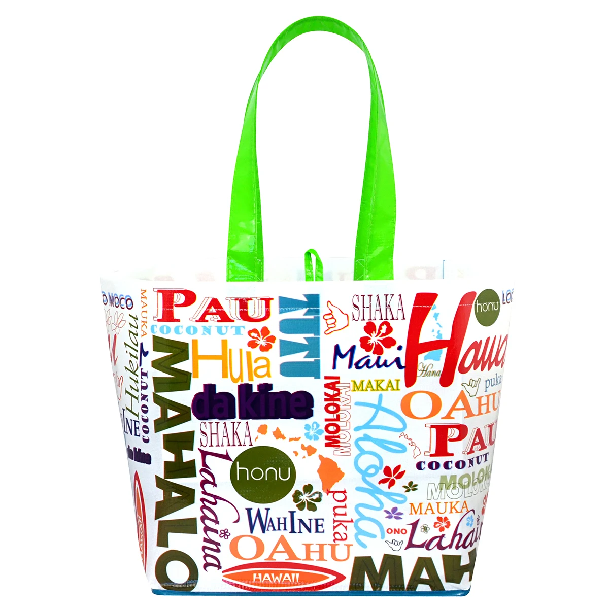 Custom 120g Laminated Non-Woven PP Tote Bag 20"x13"x8" 1