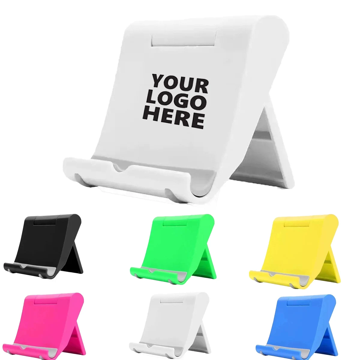 Foldable Adjustable Desktop Phone & Tablet Stand 1