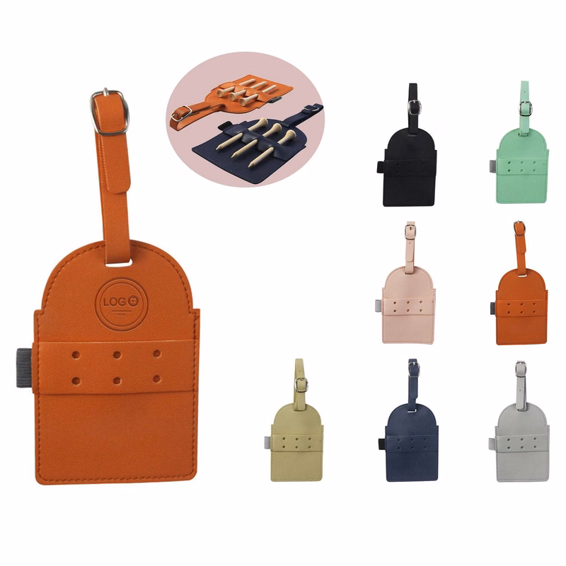 PU Leather Golf Tee Holder