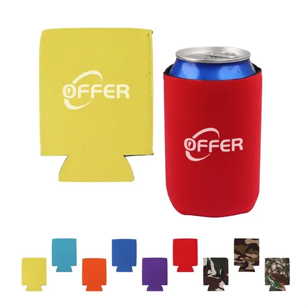 12 oz Slim Neoprene Can Cooler 1