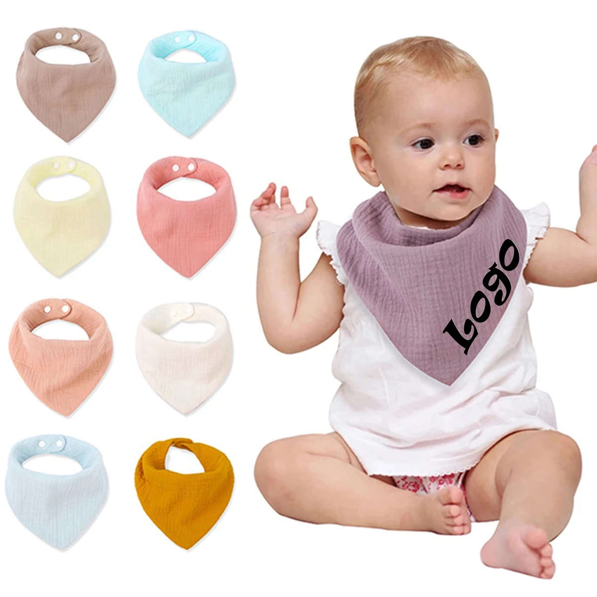 Muslin Bibs 1