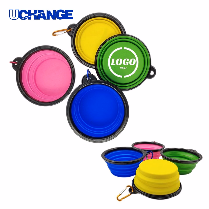 Silicone Foldable Pet Feeding Bowl Dish