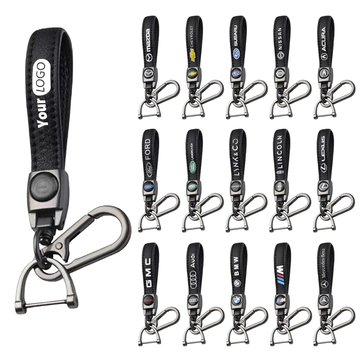 Leather Key Fob Free Shipping 1