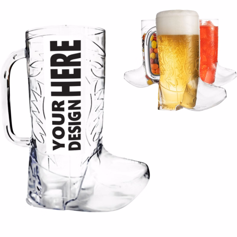Cowboy Boot Shaped Beer Mug